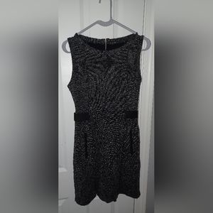 Tweed Black Dress